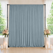 10 feet x 10 feet Spandex Backdrop Curtain with Rod Pocket