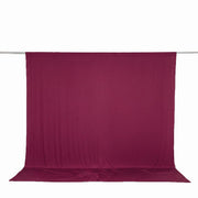 10 feet x 10 feet Spandex Backdrop Curtain with Rod Pocket CUR_PANSPX_10X10_BURG