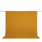 10 feet x 10 feet Spandex Backdrop Curtain with Rod Pocket CUR_PANSPX_10X10_GOLD