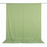10 feet x 10 feet Spandex Backdrop Curtain with Rod Pocket CUR_PANSPX_10X10_SAGE