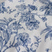 10 French Toile Floral Polyester Banquet Chair Covers