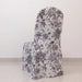 10 French Toile Floral Polyester Banquet Chair Covers