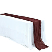 10 ft Cheesecloth Table Runner Cotton Wedding Linens
