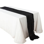 10 ft Cheesecloth Table Runner Cotton Wedding Linens