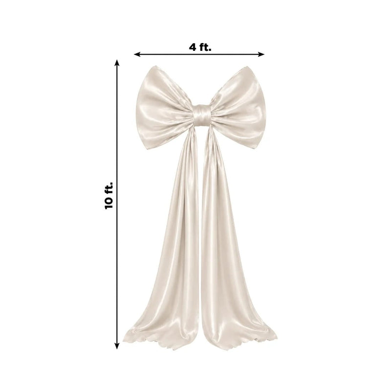 10 ft Giant Bow Tie Decor for Weddings and Events