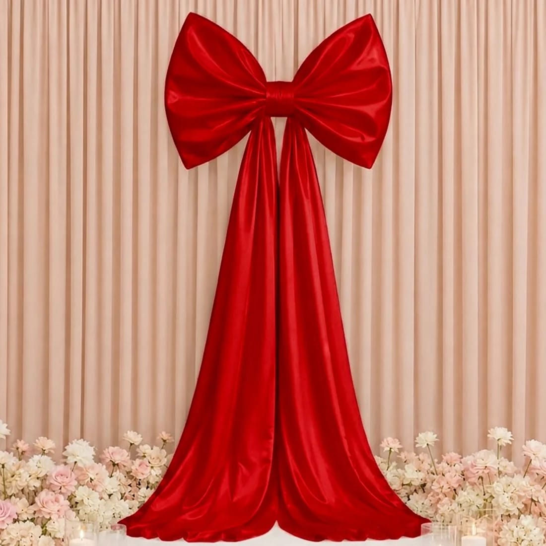 10 ft Giant Bow Tie Decor for Weddings and Events