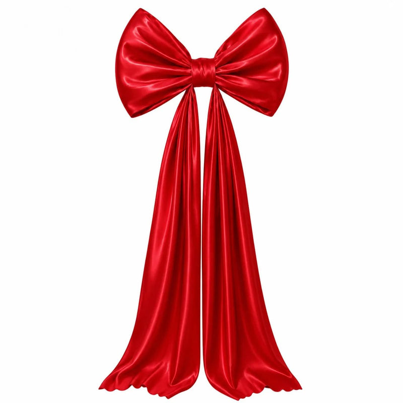 10 ft Giant Bow Tie Decor for Weddings and Events BKDP_DECOR_BOW_10FT_RED