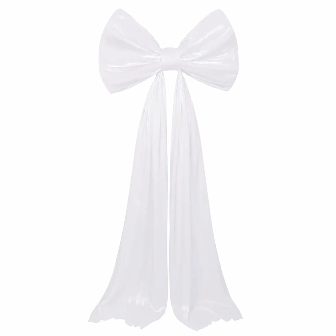 10 ft Giant Bow Tie Decor for Weddings and Events BKDP_DECOR_BOW_10FT_WHT
