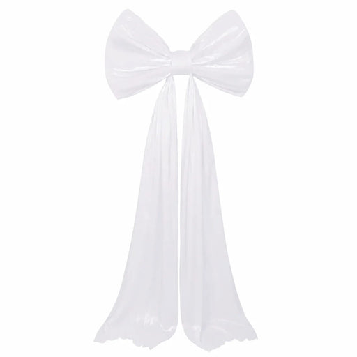 10 ft Giant Bow Tie Decor for Weddings and Events BKDP_DECOR_BOW_10FT_WHT