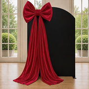 10 ft Giant Velvet Bow Tie Decor for Weddings and Events