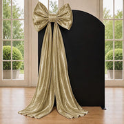 10 ft Giant Velvet Bow Tie Decor for Weddings and Events