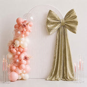10 ft Giant Velvet Bow Tie Decor for Weddings and Events