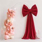 10 ft Giant Velvet Bow Tie Decor for Weddings and Events