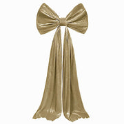 10 ft Giant Velvet Bow Tie Decor for Weddings and Events BKDP_DECOR_BOW_10FT_VEL_GOLD
