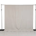 10 ft x 10 ft Blackout Curtains Lamour Satin Drapery Panels - Black and Ivory CUR_PANBLKO_10X10_BLK