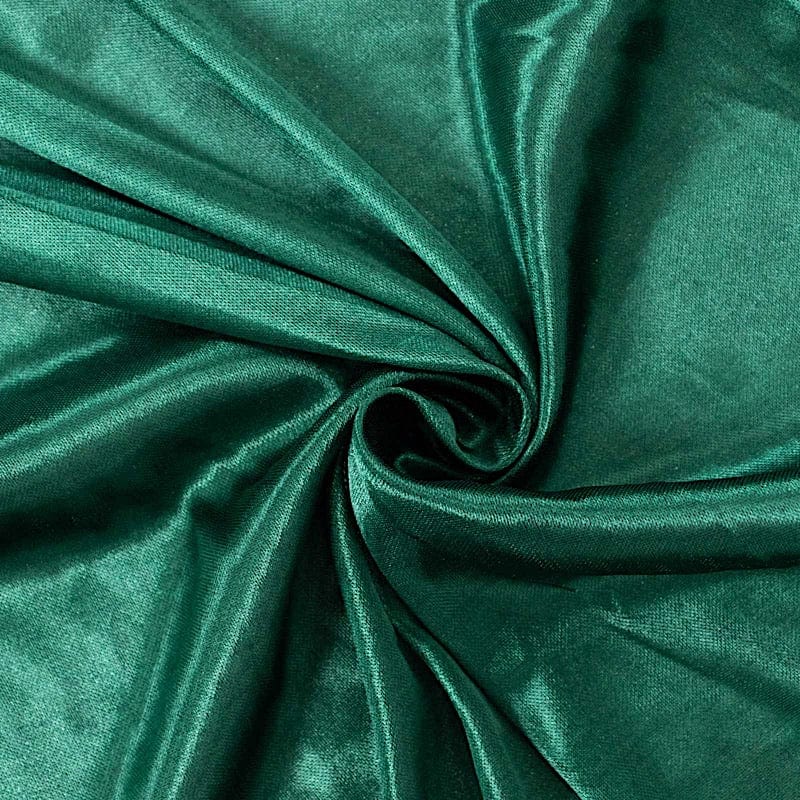 10 ft x 10 ft Double Drape Pleated Satin Wedding Photo Backdrop Curtain