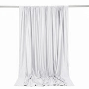 10 ft x 10 ft Polyester Backdrop Curtain Drape Panel with Rod Pocket