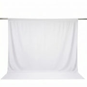 10 ft x 10 ft Polyester Backdrop Curtain Drape Panel with Rod Pocket