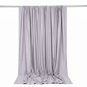 10 ft x 10 ft Polyester Backdrop Curtain Drape Panel with Rod Pocket