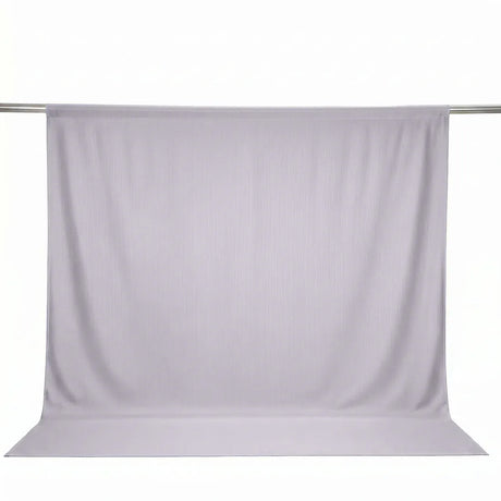 10 ft x 10 ft Polyester Backdrop Curtain Drape Panel with Rod Pocket