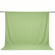 10 ft x 10 ft Polyester Backdrop Curtain Drape Panel with Rod Pocket