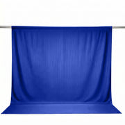 10 ft x 10 ft Polyester Backdrop Curtain Drape Panel with Rod Pocket