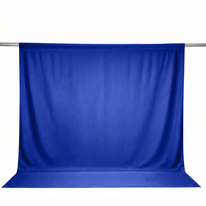 10 ft x 10 ft Polyester Backdrop Curtain Drape Panel with Rod Pocket