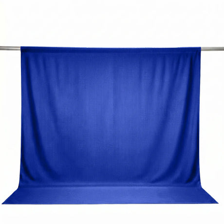 10 ft x 10 ft Polyester Backdrop Curtain Drape Panel with Rod Pocket
