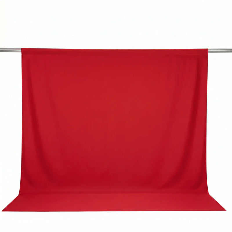 10 ft x 10 ft Polyester Backdrop Curtain Drape Panel with Rod Pocket