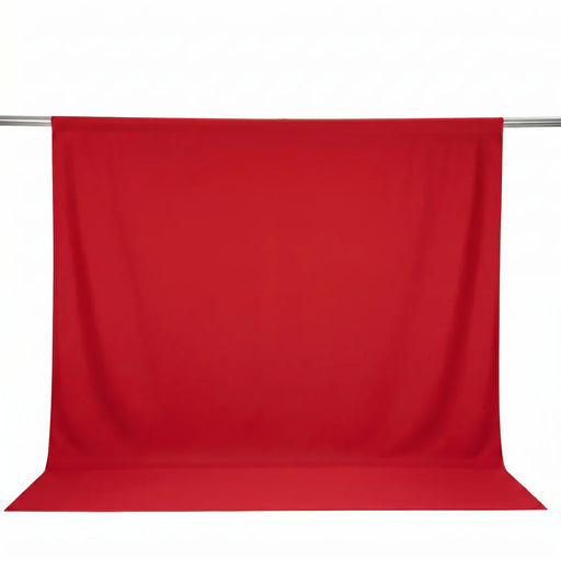 10 ft x 10 ft Polyester Backdrop Curtain Drape Panel with Rod Pocket