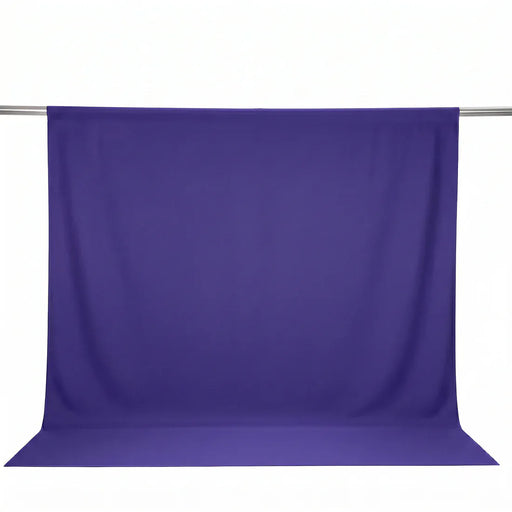10 ft x 10 ft Polyester Backdrop Curtain Drape Panel with Rod Pocket
