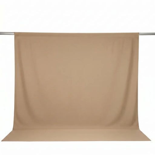 10 ft x 10 ft Polyester Backdrop Curtain Drape Panel with Rod Pocket