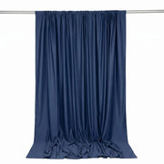 10 ft x 10 ft Polyester Backdrop Curtain Drape Panel with Rod Pocket
