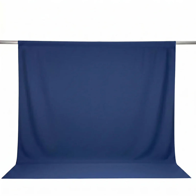 10 ft x 10 ft Polyester Backdrop Curtain Drape Panel with Rod Pocket