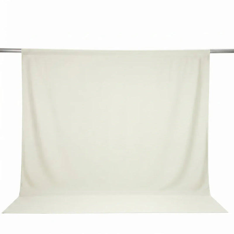 10 ft x 10 ft Polyester Backdrop Curtain Drape Panel with Rod Pocket