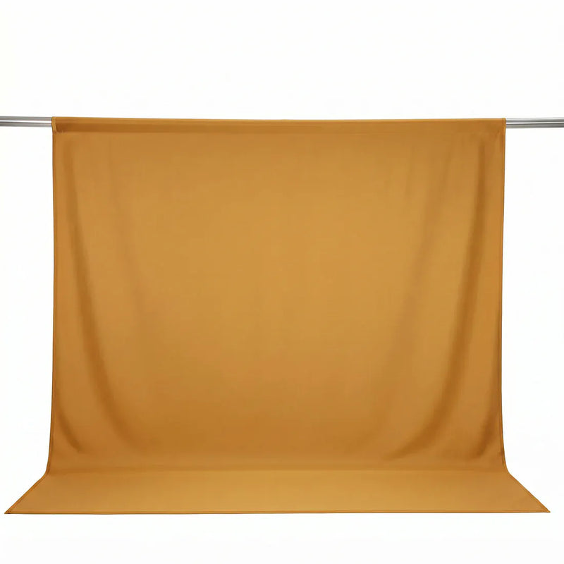 10 ft x 10 ft Polyester Backdrop Curtain Drape Panel with Rod Pocket
