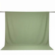 10 ft x 10 ft Polyester Backdrop Curtain Drape Panel with Rod Pocket