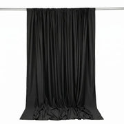 10 ft x 10 ft Polyester Backdrop Curtain Drape Panel with Rod Pocket