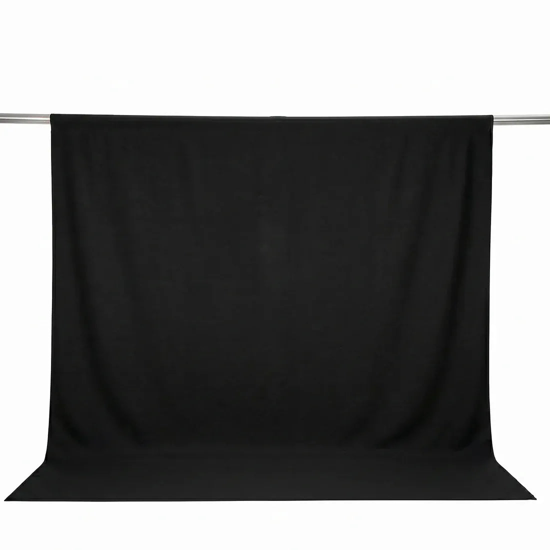 10 ft x 10 ft Polyester Backdrop Curtain Drape Panel with Rod Pocket