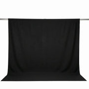 10 ft x 10 ft Polyester Backdrop Curtain Drape Panel with Rod Pocket