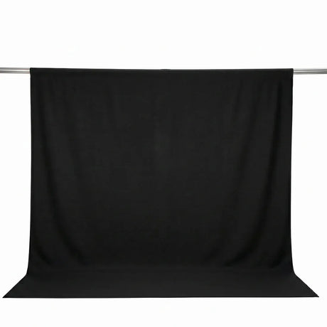 10 ft x 10 ft Polyester Backdrop Curtain Drape Panel with Rod Pocket