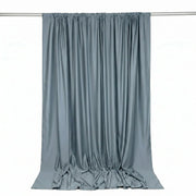 10 ft x 10 ft Polyester Backdrop Curtain Drape Panel with Rod Pocket