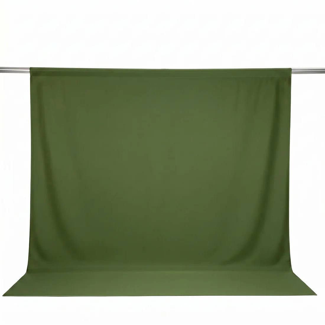 10 ft x 10 ft Polyester Backdrop Curtain Drape Panel with Rod Pocket CUR_PANPOLY_10X10_WILL