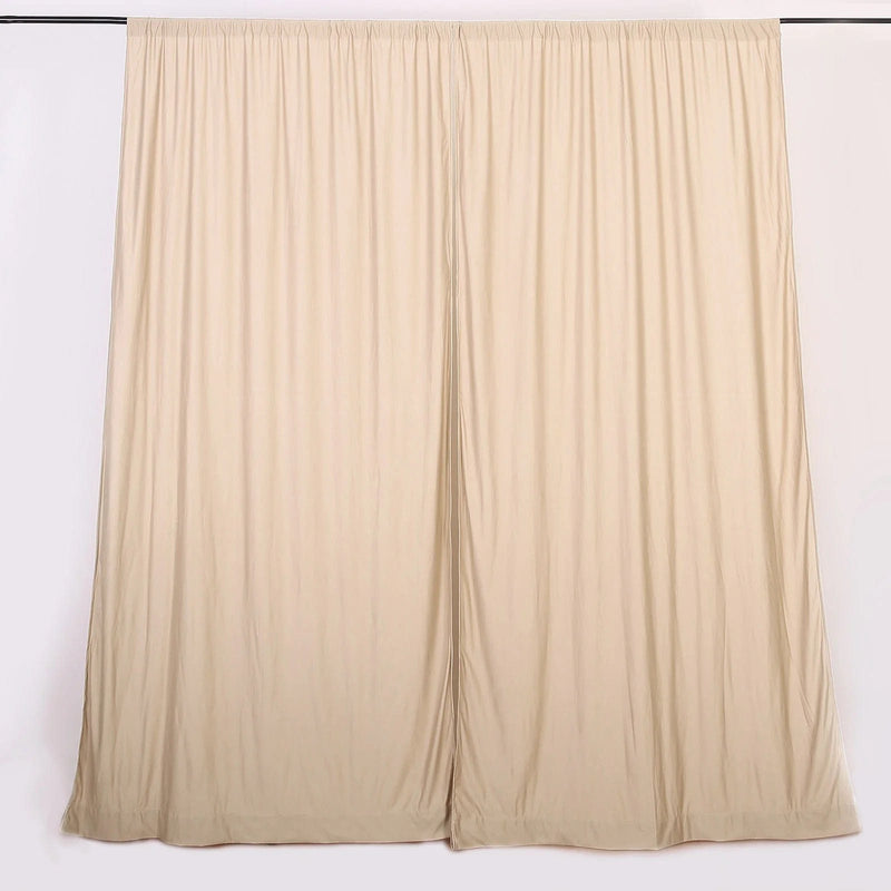 10 ft x 10 ft Polyester Professional Backdrop Curtains Drapes Panels