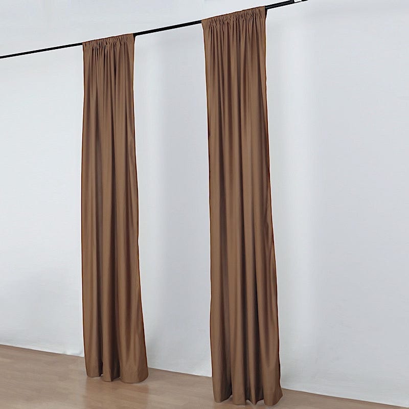 10 ft x 10 ft Polyester Professional Backdrop Curtains Drapes Panels