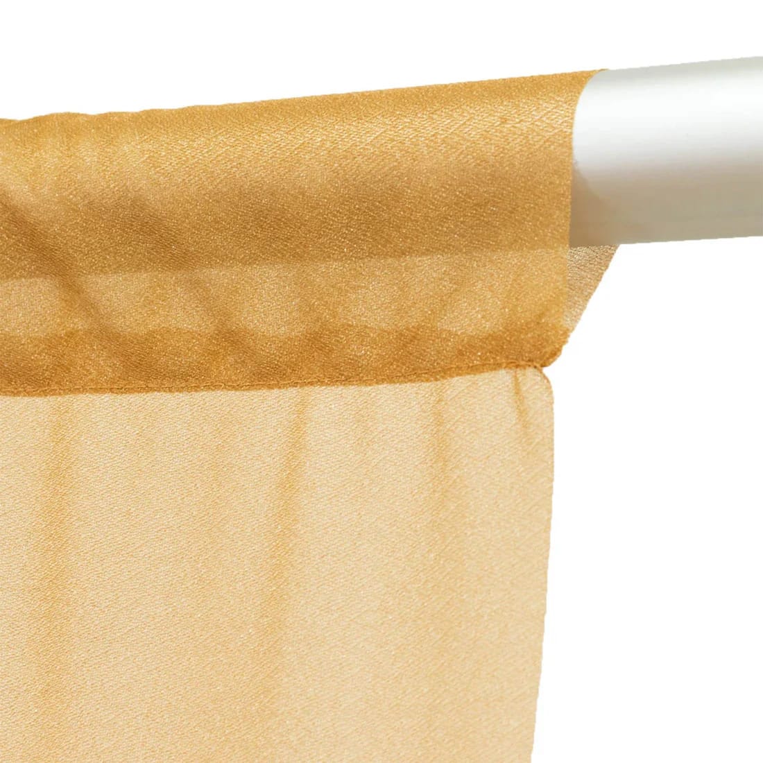 10 ft x 10 ft Sheer Chiffon Curtain Backdrop Drapery Panel