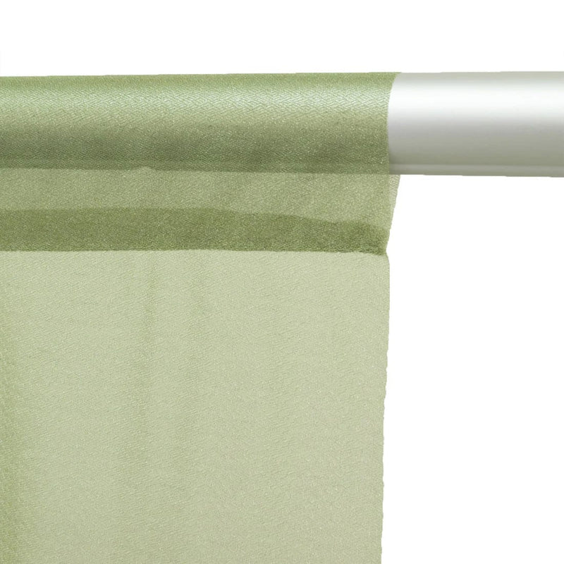 10 ft x 10 ft Sheer Chiffon Curtain Backdrop Drapery Panel