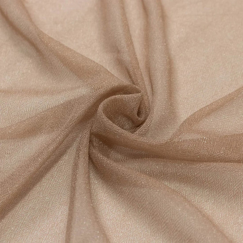 10 ft x 10 ft Sheer Chiffon Curtain Backdrop Drapery Panel