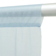 10 ft x 10 ft Sheer Chiffon Curtain Backdrop Drapery Panel