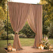 10 ft x 12 ft Heavy Duty Metal Backdrop Stand with Reinforced Crossbar - Black BKDP_STND07_10X12FTHD